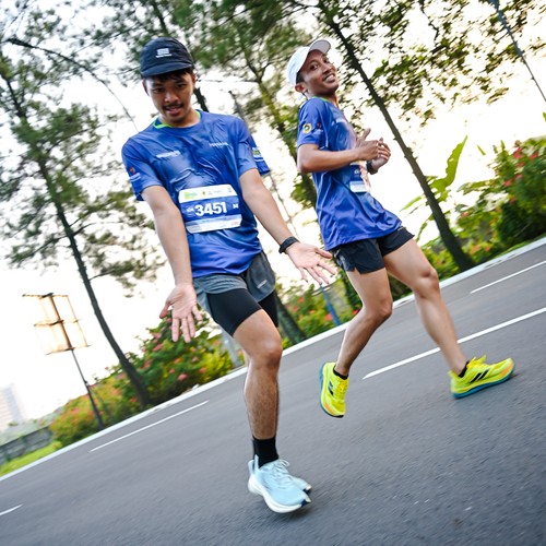 Race photo from BOGORUN 2026