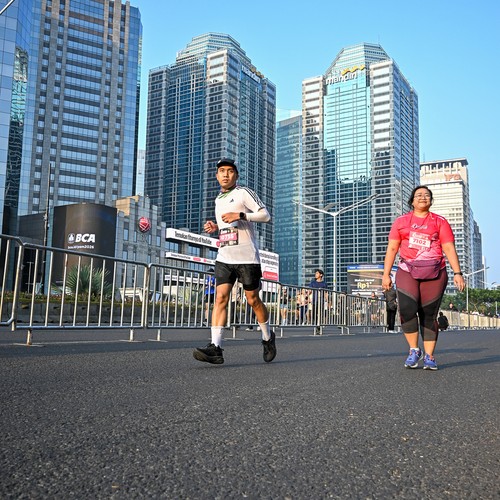 Race photo from SMARTFREN RUN 2026