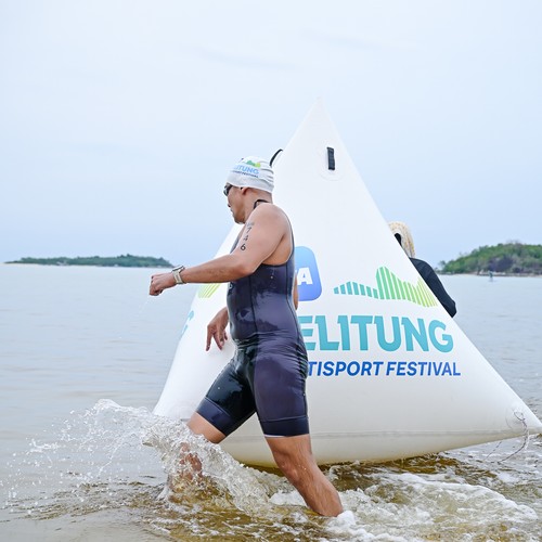 Race photo from Belitung Multisport Festival