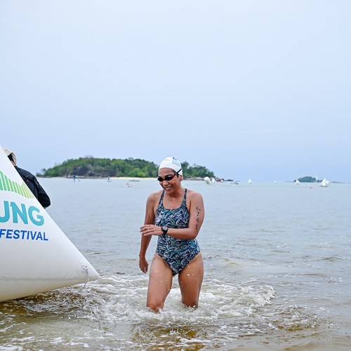 Race photo from Belitung Multisport Festival