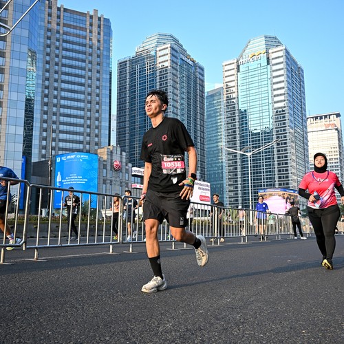 Race photo from SMARTFREN RUN 2026