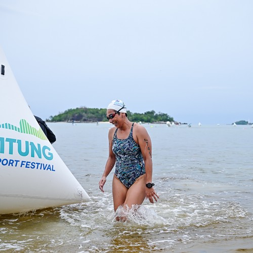 Race photo from Belitung Multisport Festival