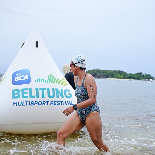 Race photo from Belitung Multisport Festival