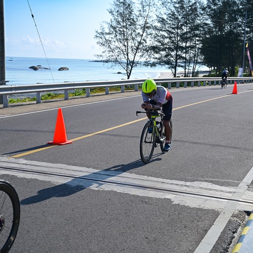 Race photo from Belitung Multisport Festival