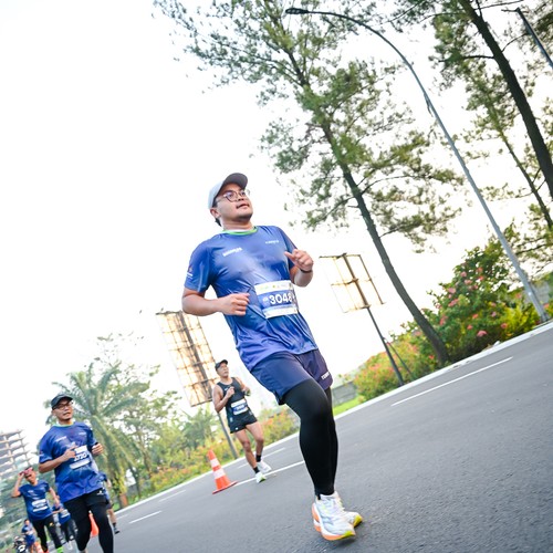 Race photo from BOGORUN 2026