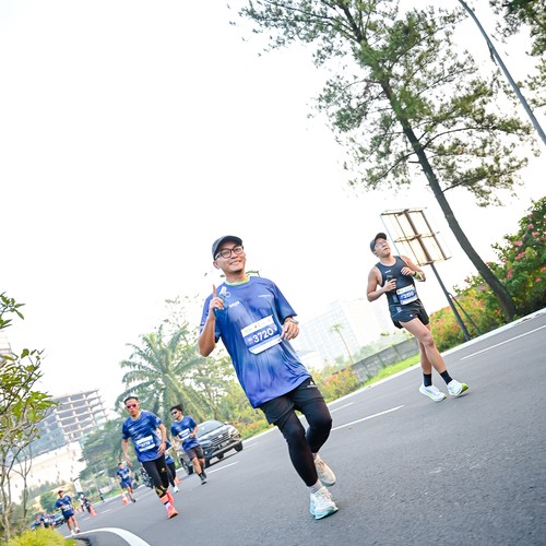Race photo from BOGORUN 2026