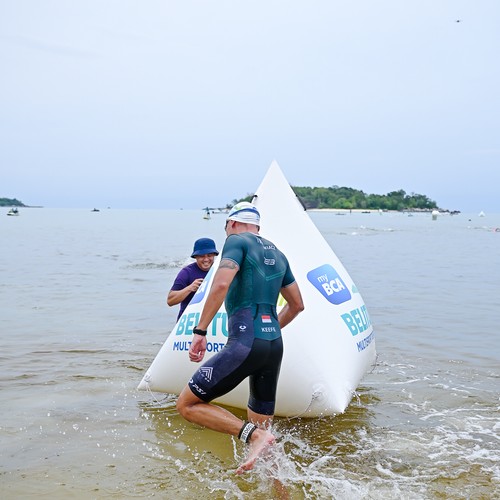 Race photo from Belitung Multisport Festival