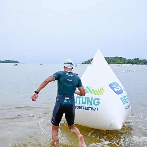 Race photo from Belitung Multisport Festival