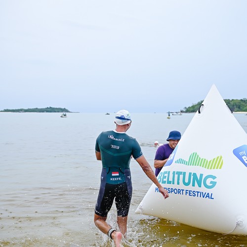 Race photo from Belitung Multisport Festival