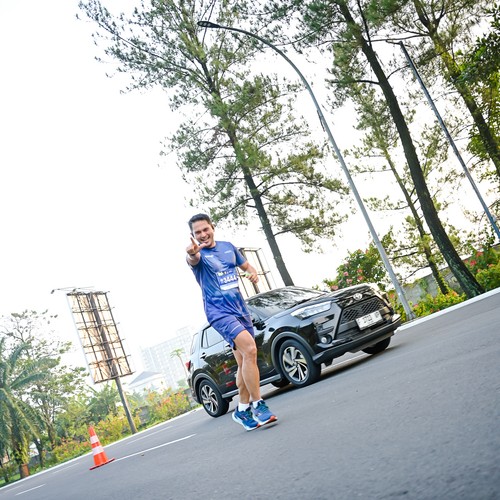 Race photo from BOGORUN 2026