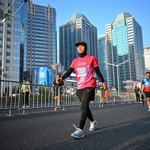 Race photo from SMARTFREN RUN 2026