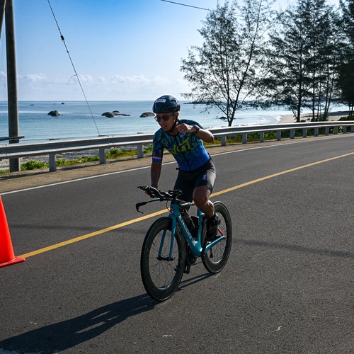 Race photo from Belitung Multisport Festival