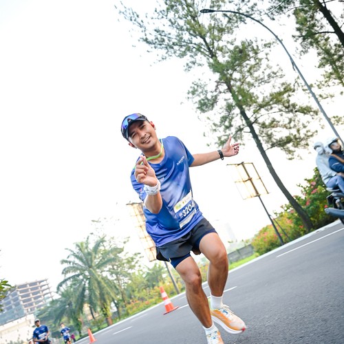 Race photo from BOGORUN 2026