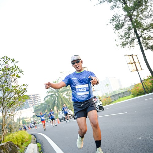 Race photo from BOGORUN 2026