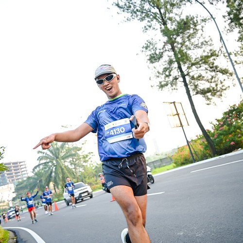 Race photo from BOGORUN 2026