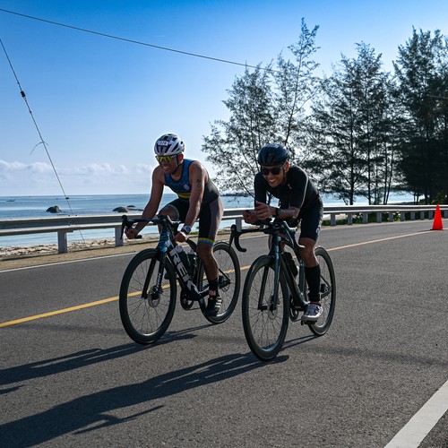 Race photo from Belitung Multisport Festival