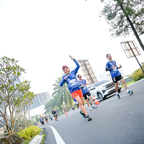 Race photo from BOGORUN 2026