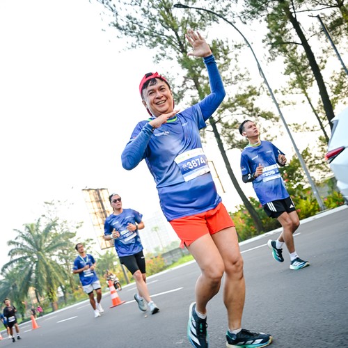 Race photo from BOGORUN 2026