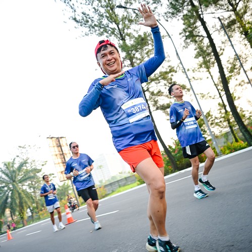 Race photo from BOGORUN 2026