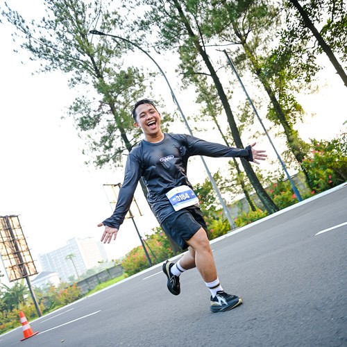 Race photo from BOGORUN 2026