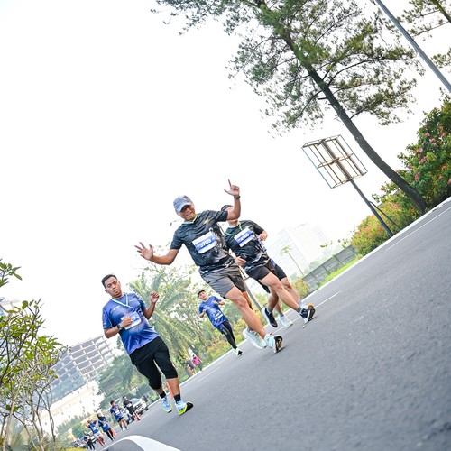 Race photo from BOGORUN 2026