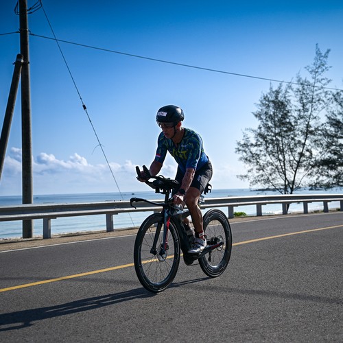 Race photo from Belitung Multisport Festival