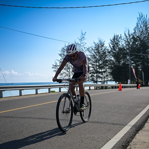 Race photo from Belitung Multisport Festival