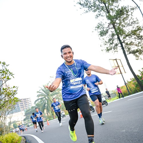 Race photo from BOGORUN 2026