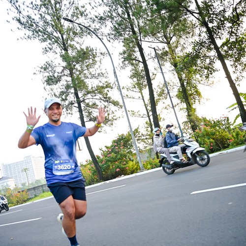 Race photo from BOGORUN 2026