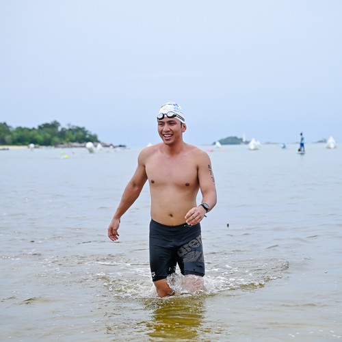 Race photo from Belitung Multisport Festival