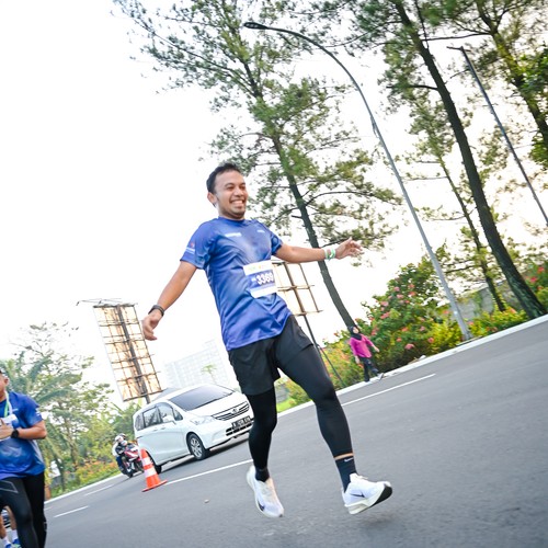 Race photo from BOGORUN 2026