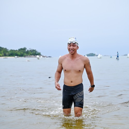 Race photo from Belitung Multisport Festival