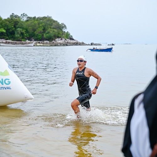 Race photo from Belitung Multisport Festival