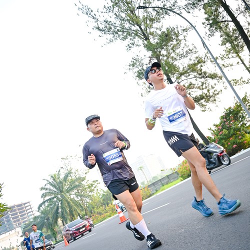 Race photo from BOGORUN 2026