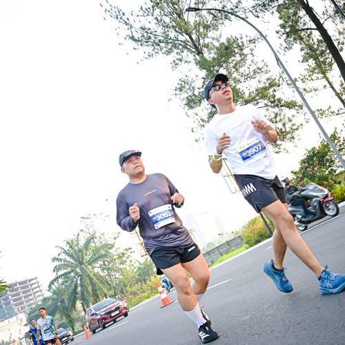 Race photo from BOGORUN 2026