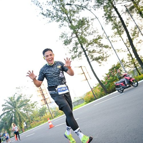 Race photo from BOGORUN 2026