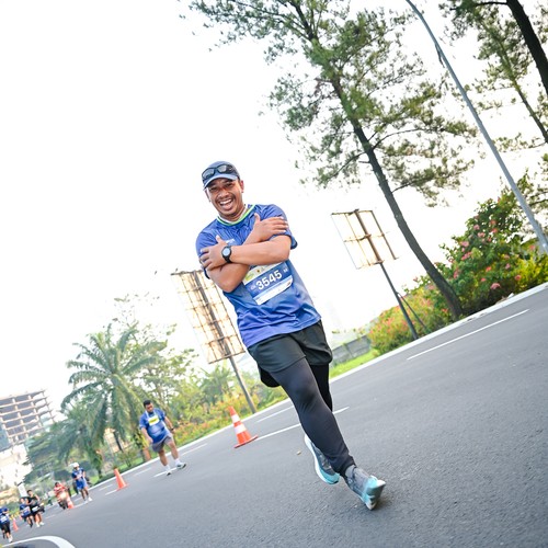 Race photo from BOGORUN 2026