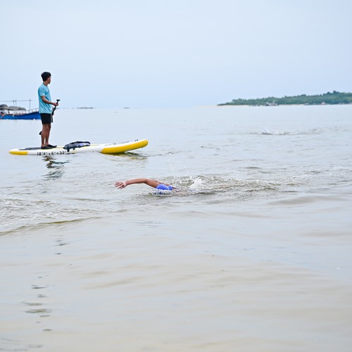 Race photo from Belitung Multisport Festival