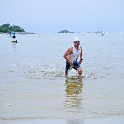 Race photo from Belitung Multisport Festival