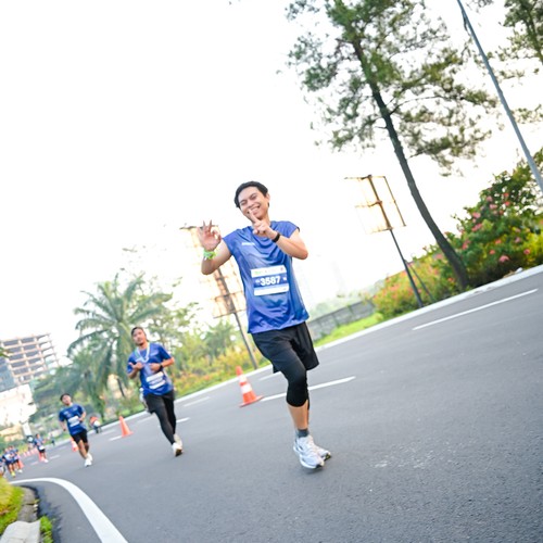 Race photo from BOGORUN 2026