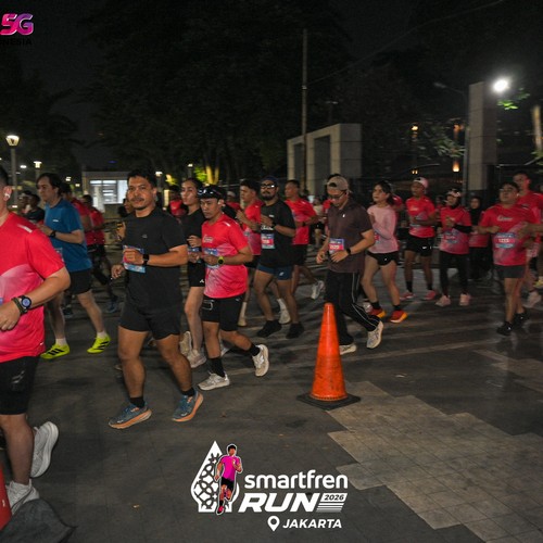 Race photo from SMARTFREN RUN 2026
