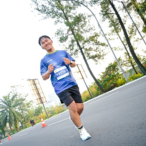 Race photo from BOGORUN 2026