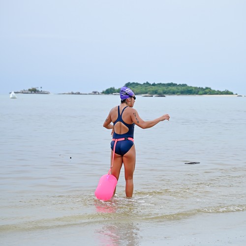 Race photo from Belitung Multisport Festival