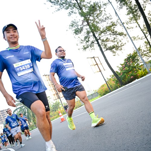 Race photo from BOGORUN 2026