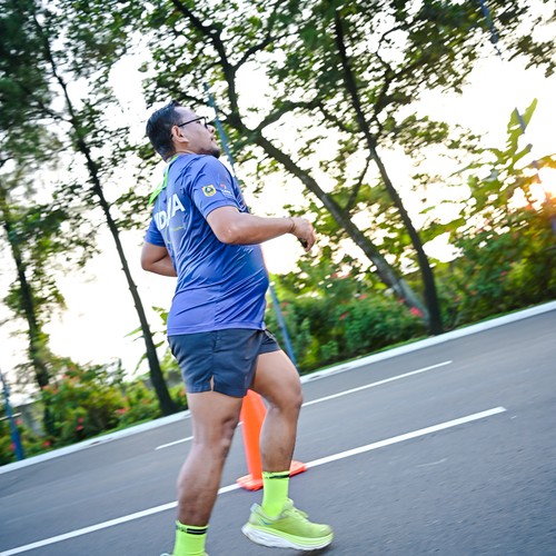 Race photo from BOGORUN 2026