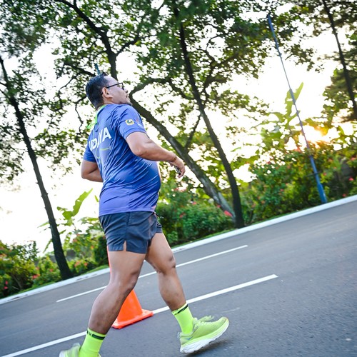 Race photo from BOGORUN 2026