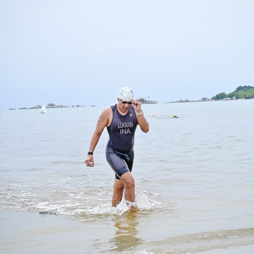 Race photo from Belitung Multisport Festival