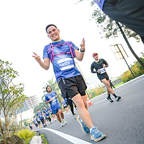 Race photo from BOGORUN 2026