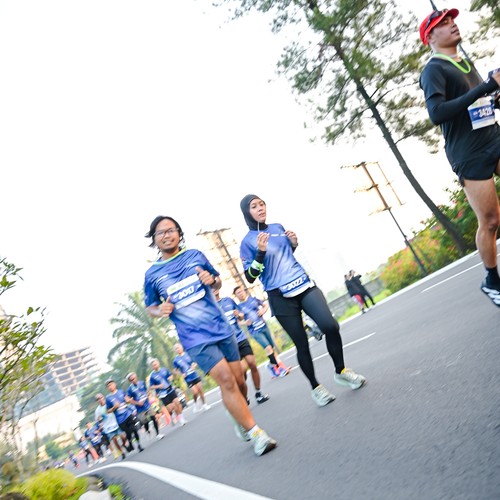 Race photo from BOGORUN 2026