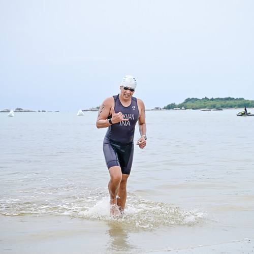 Race photo from Belitung Multisport Festival